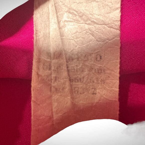 Black Halo Sz 2 Sadora Side Twist Mini Dress Pink Spaghetti Strap Cocktail Party - Picture 9 of 10